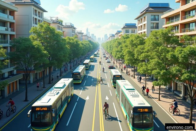 Sustainable Transportation Options for a Cleaner Environment