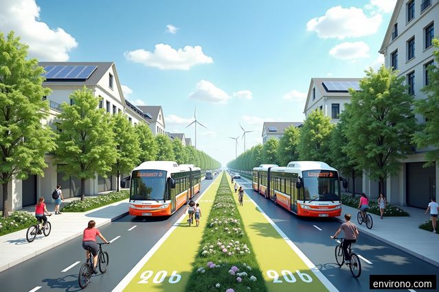 Sustainable Transportation Options for a Cleaner Environment